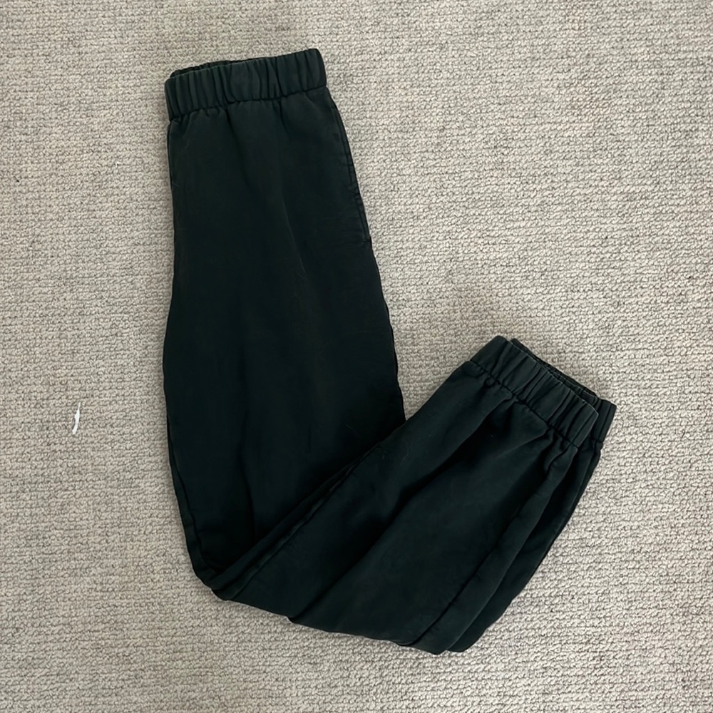 Brandy Melville Dark Green Sweatpants